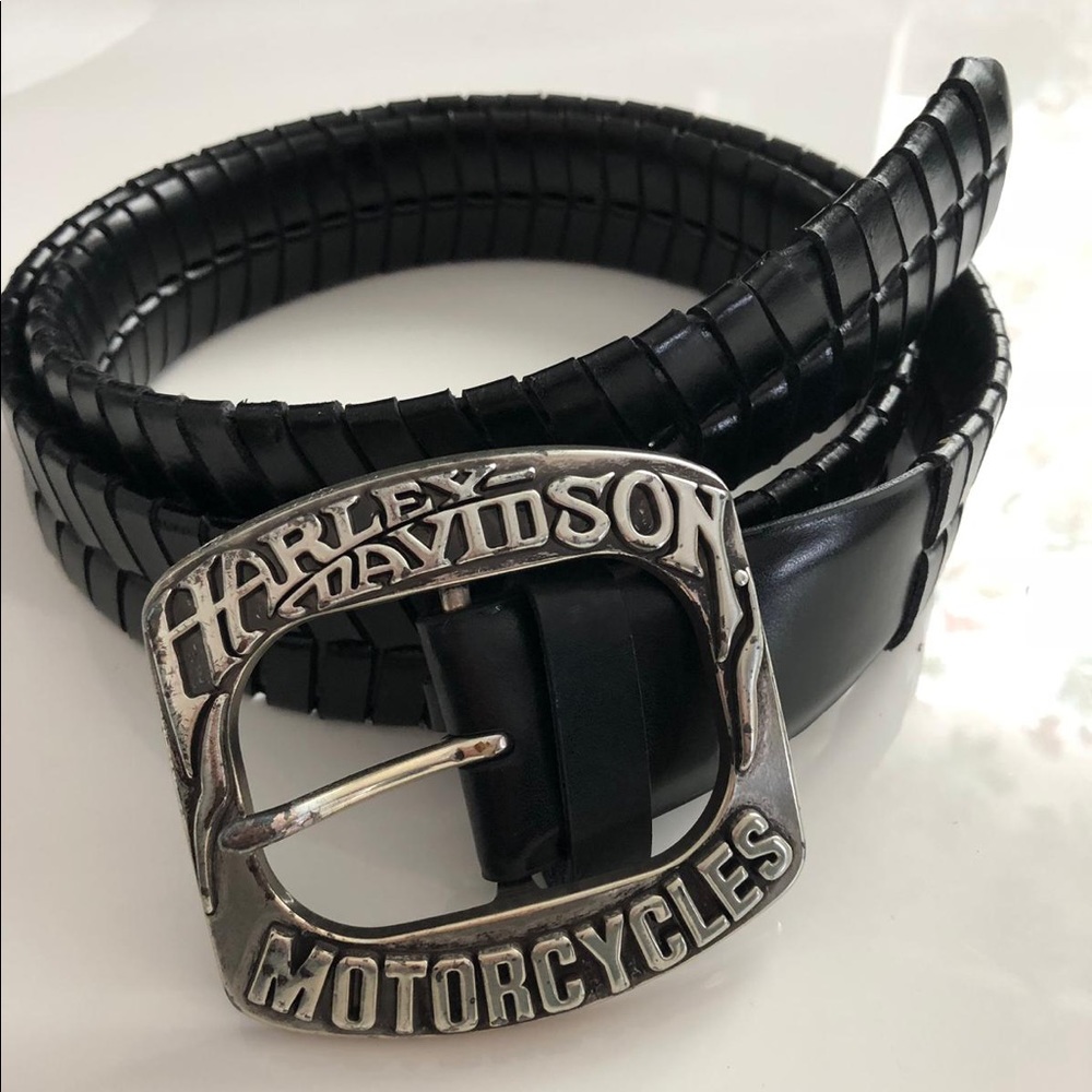 Harley Davidson leather belt